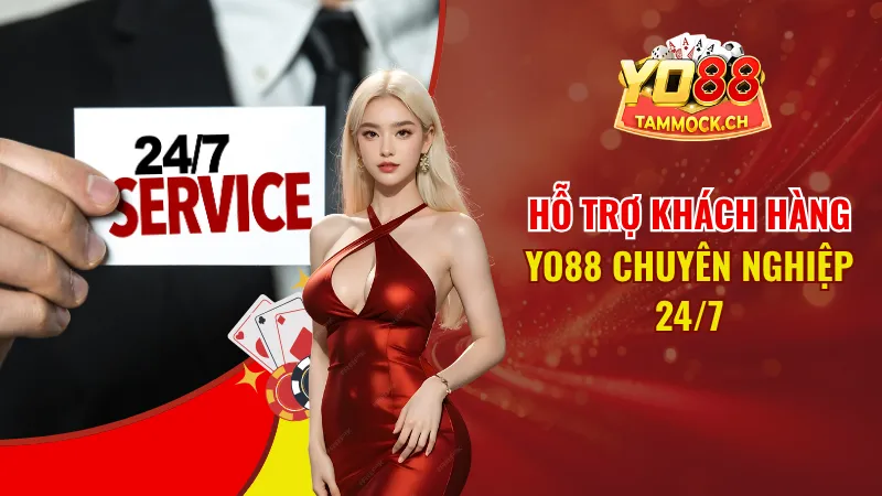 Hệ thống chăm sóc khách hàng tận tâm tại Yo88